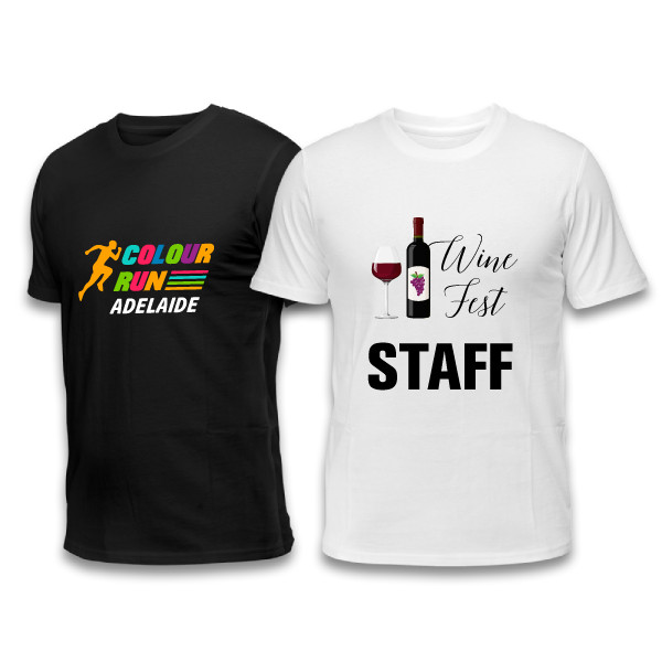 Examples of printed t-shirts